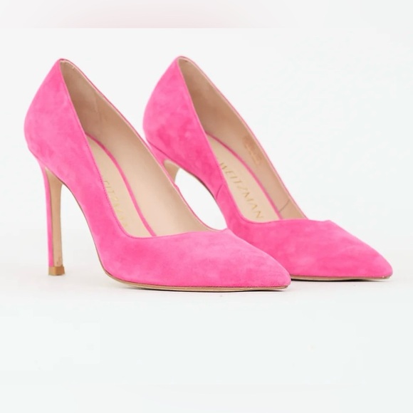 Stuart Weitzman Pink Pump 👠 - Picture 1 of 12